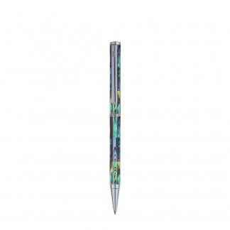 New Zealand Abalone Signature Pen-Titanium Gold plated-INSPIRED